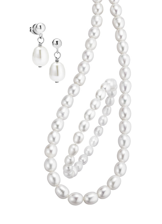 Halsketten - Schmuck-Set, 3-teilig, in Farbe  Ansicht 2