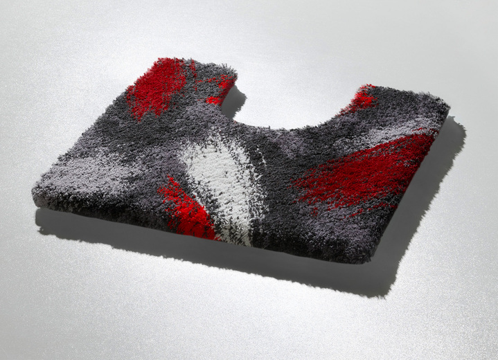 Badgarnituren - Badgarnitur in Supersoft-Qualität von Grund, in Größe 100 (Vorleger halbrund, 50/ 80 cm) bis 112 (WC-Deckelbezug, 47/ 50 cm), in Farbe BLAU Ansicht 5