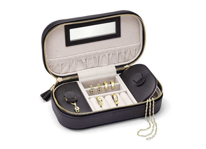 Gesundheit - Schickes Reise-Schmucketui, in Farbe BEIGE Ansicht 4