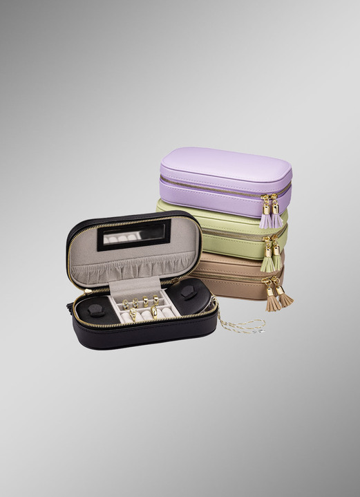 Gesundheit - Schickes Reise-Schmucketui, in Farbe BEIGE Ansicht 2