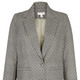 Blazer - Blazer mit grafischem Dessin – Farbe CAMEL-SCHWARZ – Ansicht 4 Blazer - Blazer mit grafischem Dessin, in Größe 020 bis 052, in Farbe CAMEL-SCHWARZ – Farbe CAMEL-SCHWARZ – Ansicht 4