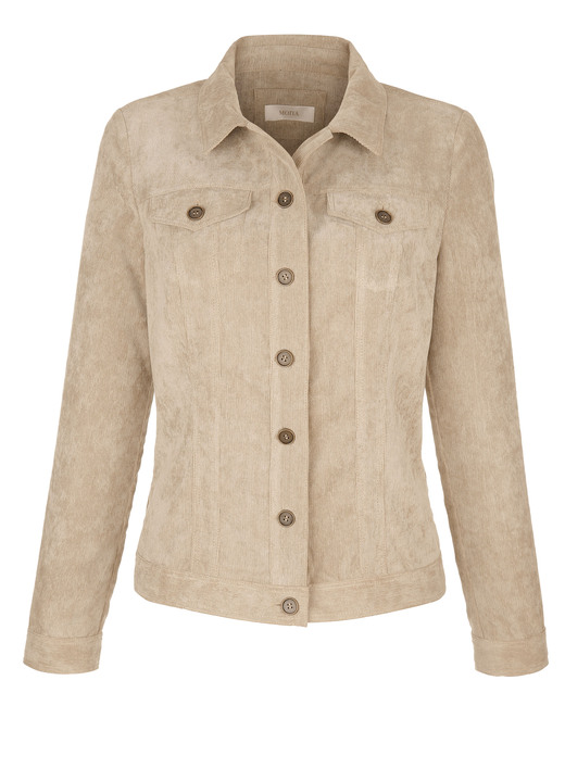 Blazer - Blazer aus Cord, in Größe 038 bis 052, in Farbe CAMEL Ansicht 3