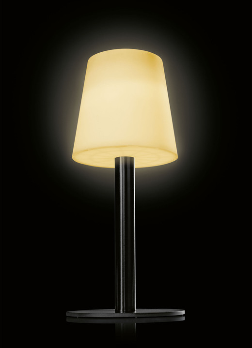 Gartenbeleuchtung - Solar-Tischleuchte EASYmaxx, in Farbe WEISS-SCHWARZ Ansicht 4