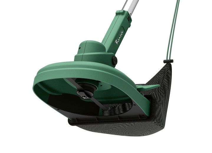 Gartenpflege - RuWi Akku-Trimmer mit Fangnetz, in Farbe GRÜN-SCHWARZ-SILBER Ansicht 2