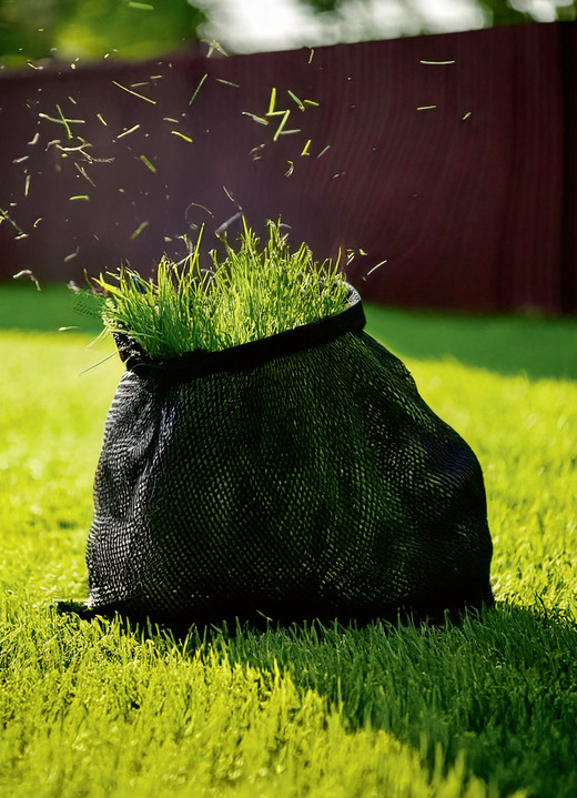 Gartenpflege - RuWi Akku-Trimmer mit Fangnetz, in Farbe GRÜN-SCHWARZ-SILBER Ansicht 4