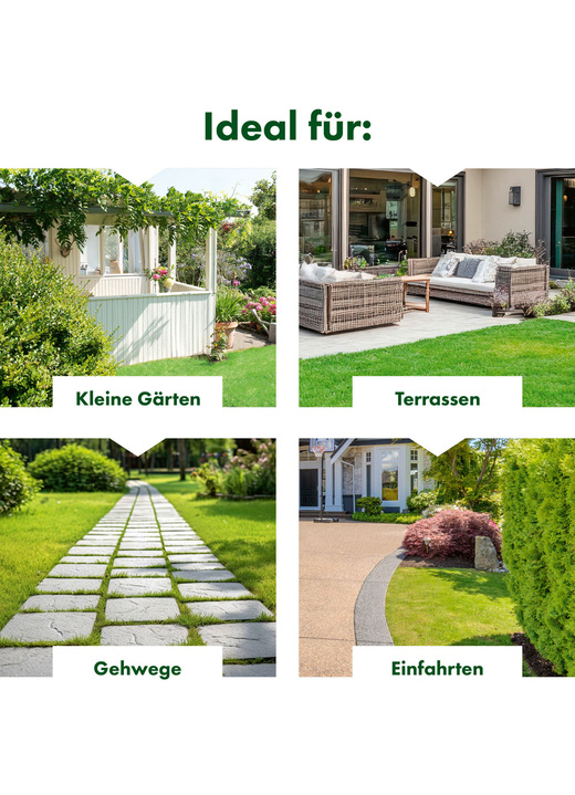 Gartenpflege - RuWi Akku-Trimmer mit Fangnetz, in Farbe GRÜN-SCHWARZ-SILBER Ansicht 6