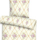 Bettwäschegarnituren - Bettwäsche-Garnitur in kuschelweicher Qualität, in Größe 112 (80/80 cm + 135/200 cm) bis 412 (4-teiliges Sparset), in Farbe GELB – Farbe GELB – Ansicht 2