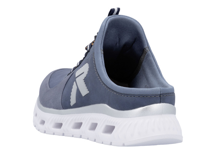 Slipper & Schnürschuhe - Rieker Slipper mit elastischem Schnellschnürsystem mit Stopper, in Größe 036 bis 042, in Farbe EISGRAU-GRAFIT Ansicht 7