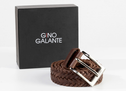 GINO GALANTE, eleganter Herren-Gürtel inkl. Box, 3 cm breit