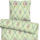 Bettwäschegarnituren - Bettwäsche-Garnitur in kuschelweicher Qualität, in Größe 112 (80/80 cm + 135/200 cm) bis 412 (4-teiliges Sparset), in Farbe GELB – Farbe GRÜN – Ansicht 2