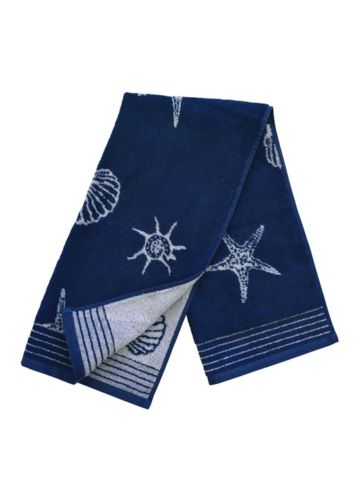 Handtücher - Frottier-Serie von Dyckhoff aus 100% Baumwolle, in Größe 200 (Handtuch, 50x100 cm) bis 204 (Duschtuch, 70x140 cm), in Farbe TÜRKIS Ansicht 5