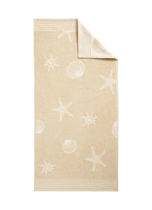 Handtücher - Frottier-Serie von Dyckhoff aus 100% Baumwolle, in Größe 200 (Handtuch, 50x100 cm) bis 204 (Duschtuch, 70x140 cm), in Farbe TÜRKIS Ansicht 6