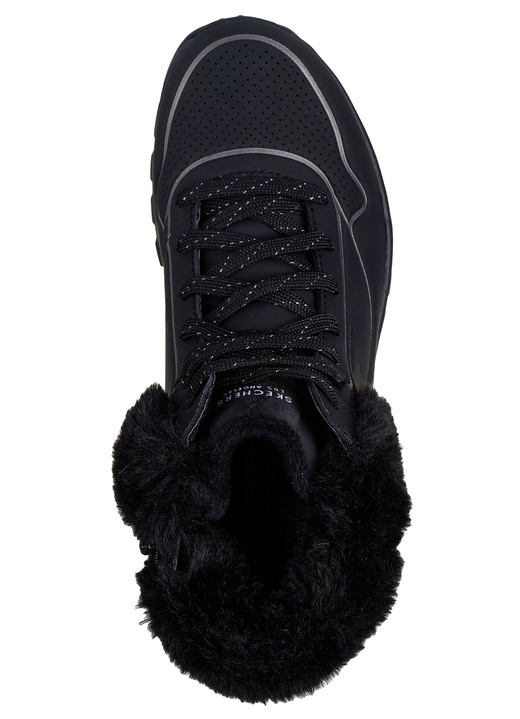 Stiefel & Stiefeletten - SKECHERS, gefütterte Damen-Boots, Winterschuhe, mit flauschigem Plüschkragen, in Größe 036 bis 041, in Farbe ECRU Ansicht 9