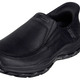 Slipper & Schnürschuhe - SKECHERS, bequeme Herren-Slipper, mit geformter Slip-Ins Fersenplatte, in Größe 040 bis 046, in Farbe SCHWARZ – Farbe SCHWARZ – Ansicht 1