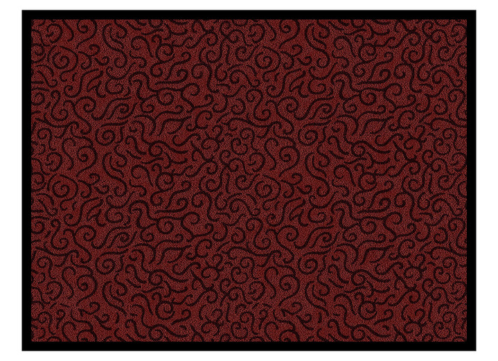 Fußmatten - Praktische Schmutzfangmatten für innen und außen, in Größe 116 (90x120 cm) bis 117 (90x150 cm), in Farbe ROT Ansicht 1