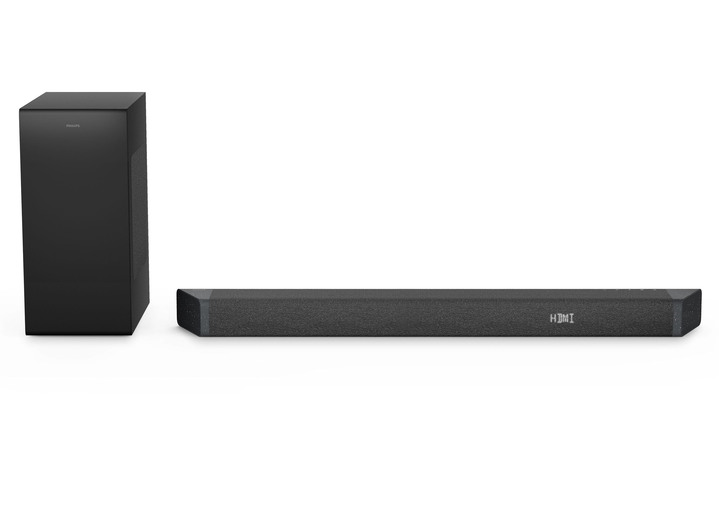 - Soundbar mit Subwoofer, in Farbe SCHWARZ Ansicht 1