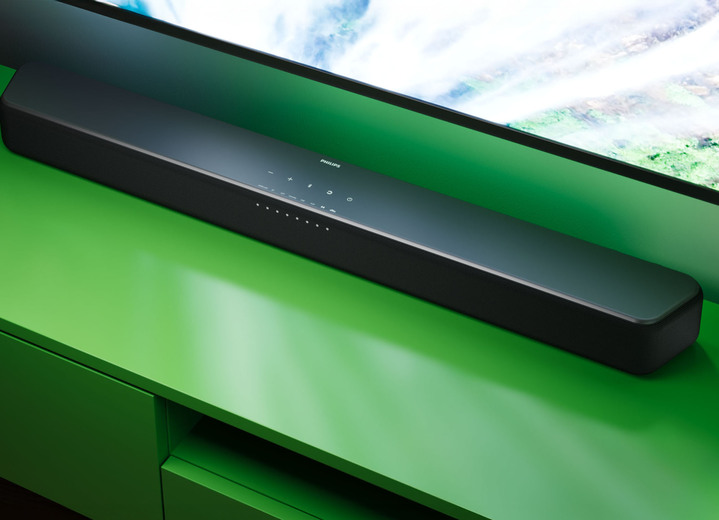Musikanlagen - Soundbar von Philips, in Farbe SCHWARZ Ansicht 2