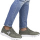 Slipper & Schnürschuhe - Rieker Sneaker mit elastischer Zierschnürung, in Größe 040 bis 047, in Farbe DUNKELBLAU – Farbe OLIV – Ansicht 7
