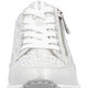 Slipper & Schnürschuhe - Rieker Schnür-Sneaker aus bedrucktem Synthetikmaterial, in Größe 036 bis 042, in Farbe HELLGRAU-SILBER – Farbe HELLGRAU-SILBER – Ansicht 5
