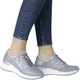 Slipper & Schnürschuhe - Rieker Schnür-Sneaker aus bedrucktem Synthetikmaterial, in Größe 036 bis 042, in Farbe HELLGRAU-SILBER – Farbe HELLBLAU-SILBER – Ansicht 8