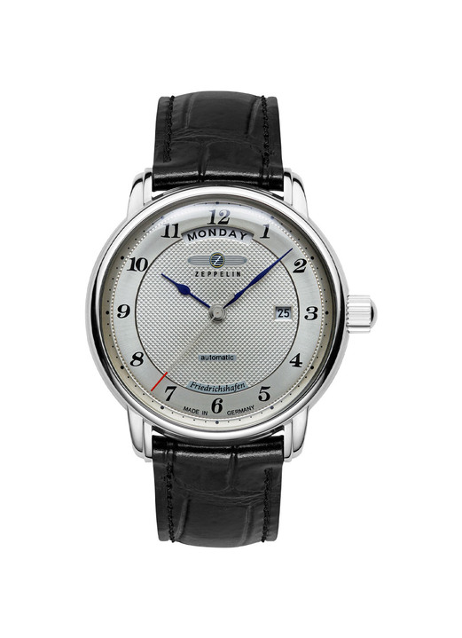 Mechanikuhren / Automatikuhren - Automatik-Herrenuhr, Zeppelin-Serie Friedrichshafen 8562-4. , in Farbe  Ansicht 2