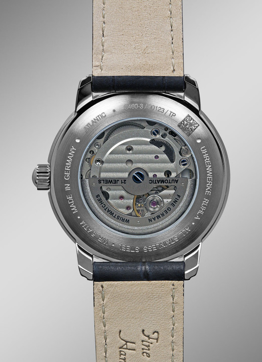 Mechanikuhren / Automatikuhren - Automatik-Herrenuhr, Zeppelin-Atlantic 8460-5 Ansicht 3 Mechanikuhren / Automatikuhren - Automatik-Herrenuhr, Zeppelin-Atlantic 8460-5, in Farbe  Ansicht 3