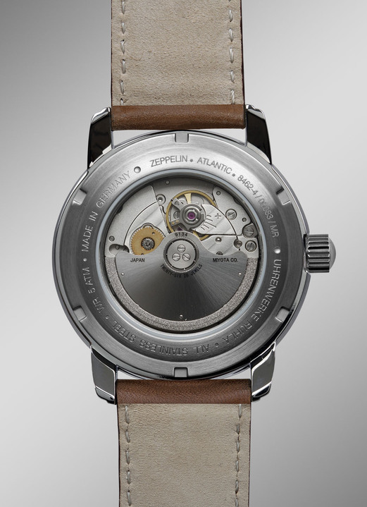 Mechanikuhren / Automatikuhren - Automatik-Herrenuhr, Zeppelin-Atlantic 8462-4, in Farbe  Ansicht 4