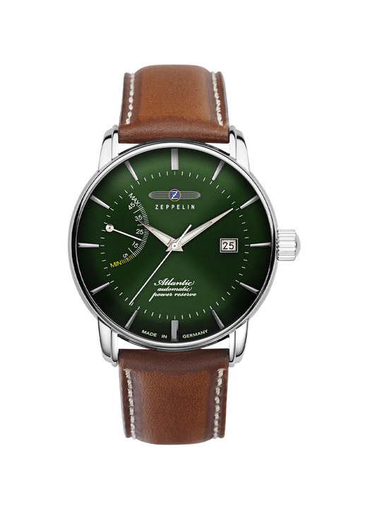 Mechanikuhren / Automatikuhren - Automatik-Herrenuhr, Zeppelin-Atlantic 8462-4, in Farbe  Ansicht 2