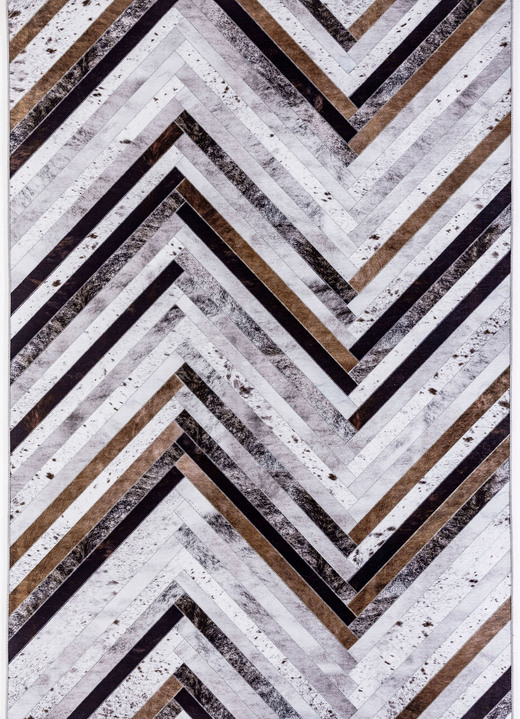 Teppiche - Robuste und pflegeleichte Teppiche Ansicht 4 Teppiche - Robuste und pflegeleichte Teppiche, in Größe 113 (Brücke, 70 x 140 cm) bis 249 (Teppich, 160 x 230 cm), in Farbe GRAU Ansicht 4