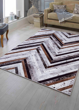 Teppiche - Robuste und pflegeleichte Teppiche – Farbe GRAU – Ansicht  Teppiche - Robuste und pflegeleichte Teppiche, in Größe 113 (Brücke, 70 x 140 cm) bis 249 (Teppich, 160 x 230 cm), in Farbe GRAU – Farbe GRAU – Ansicht