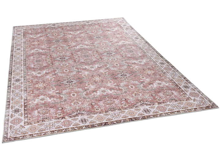 Modern - Pflegeleichte Teppiche von Gino Falcone Ansicht 3 Modern - Pflegeleichte Teppiche von Gino Falcone, in Größe 113 (Brücke, 70 x 140 cm) bis 249 (Teppich, 160 x 230 cm), in Farbe ROST Ansicht 3