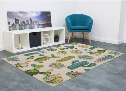 Modern - Innen- und Außenbereich geeignete Brücken und Teppiche, in Größe 113 (Brücke, 70 x 140 cm) bis 278 (Teppich, 190 x 290 cm), in Farbe MULTICOLOR – Farbe MULTICOLOR – Ansicht 