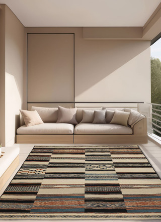 Brücke und Teppich für den Innen- und Außenbereich