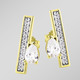 Schmuck & Uhren - Interessante Ohrstecker mit Zirkonia – Ansicht 1 Schmuck & Uhren - Interessante Ohrstecker mit Zirkonia, in Farbe  – Ansicht 1