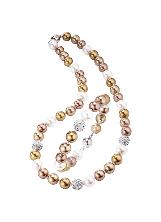 Schmucksets - Wunderschön schimmerndes, 2-teiliges Schmuck-Set, in Farbe WEISS Ansicht 24