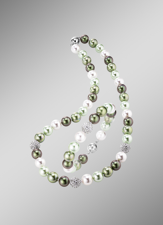 Schmucksets - Wunderschön schimmerndes, 2-teiliges Schmuck-Set, in Farbe WEISS Ansicht 21