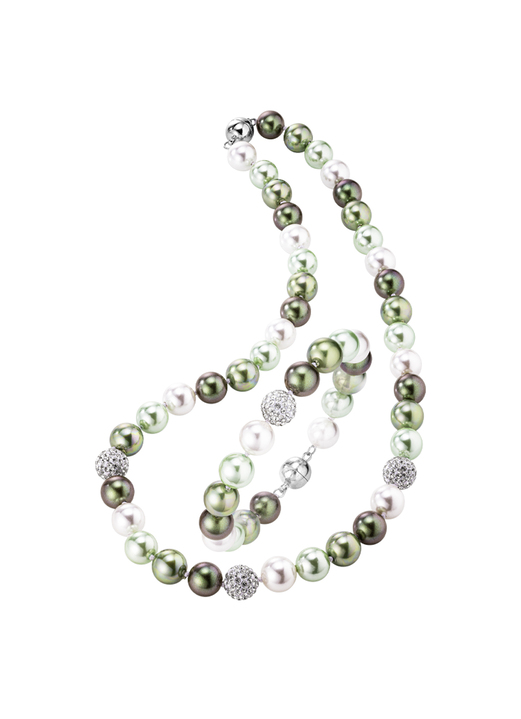 Schmucksets - Wunderschön schimmerndes, 2-teiliges Schmuck-Set, in Farbe WEISS Ansicht 22