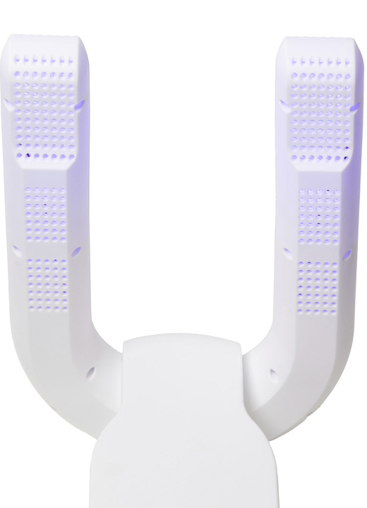 Praktische Hilfsmittel - Faltbarer Schuhtrockner mit 360-Grad-Heißuftzirkulation, in Farbe WEISS Ansicht 4