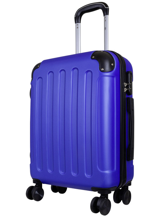 Gesundheit - Hartschalen-Kofferset 3-teilig, aus robustem ABS Ansicht 2 Gesundheit - Hartschalen-Kofferset 3-teilig, aus robustem ABS, in Farbe BLAU Ansicht 2