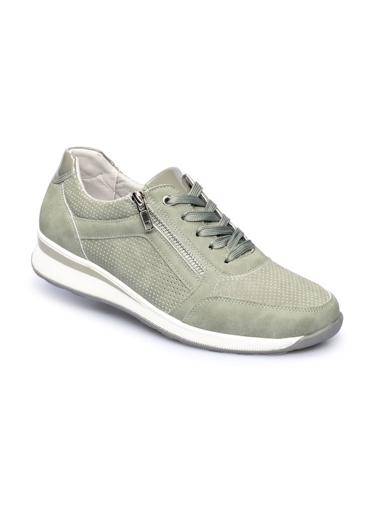 Schuhe & Einlagen - Komfort-Sneaker mit zusätzlicher Einlegesohle aus Kunstfell , in Größe 036 bis 042, in Farbe PFLAUME Ansicht 3