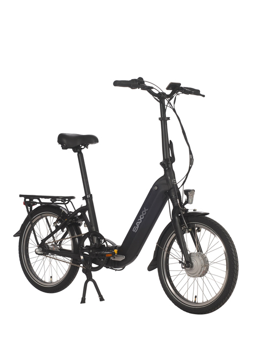 Elektromobilität - Falt-E-Bike Compact Comfort Plus, in Farbe SCHWARZ Ansicht 1