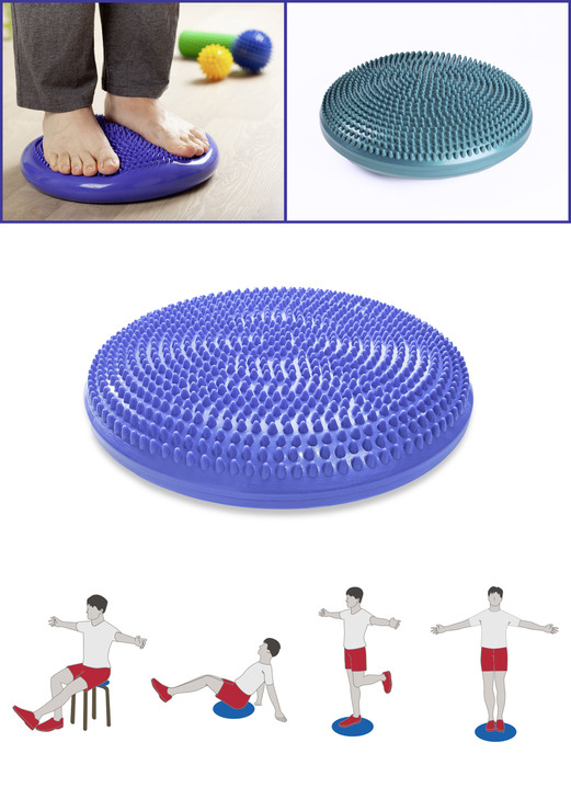 Gesunder Rücken - Balancekissen RFM® - Ideal für Ihren Rücken  Ansicht 4 Gesunder Rücken - Balancekissen RFM® - Ideal für Ihren Rücken , in Farbe BLAU Ansicht 4