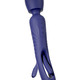 Erotik - Handlicher 2in1 Massagestab, in Farbe BLAU – Farbe BLAU – Ansicht 2