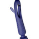 Erotik - Handlicher 2in1 Massagestab, in Farbe BLAU – Farbe BLAU – Ansicht 4