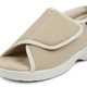 Sandalen & Pantoletten - Klett-Sandale für Damen und Herren, in Größe 036 bis 046, in Farbe BLAU, in Ausführung Klett-Sandale mit 1 Klettverschluss – Farbe BEIGE – Ansicht 2