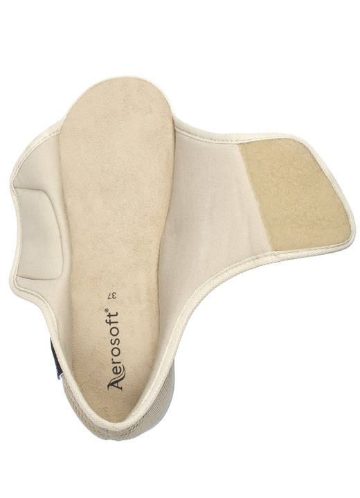 Sandalen & Pantoletten - Klett-Sandale für Damen und Herren, in Größe 036 bis 046, in Farbe SCHWARZ, in Ausführung Komfort-Klett-Sandale mit 2 Klettverschlüssen Ansicht 7