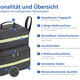 Mobilität - Wetterfeste Rollstuhl-/Rollator-Tasche, in Farbe SCHWARZ – Farbe SCHWARZ – Ansicht 6