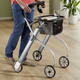 Mobilität - Trust Care Russka Indoor Rollator Let's Go – Farbe SILBER-SILBER – Ansicht 1 Mobilität - Trust Care Russka Indoor Rollator Let's Go, in Farbe ROT-GRAU – Farbe SILBER-SILBER – Ansicht 1