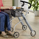 Mobilität - Trust Care Russka Indoor Rollator Let's Go – Farbe SILBER-SILBER – Ansicht 2 Mobilität - Trust Care Russka Indoor Rollator Let's Go, in Farbe ROT-GRAU – Farbe SILBER-SILBER – Ansicht 2