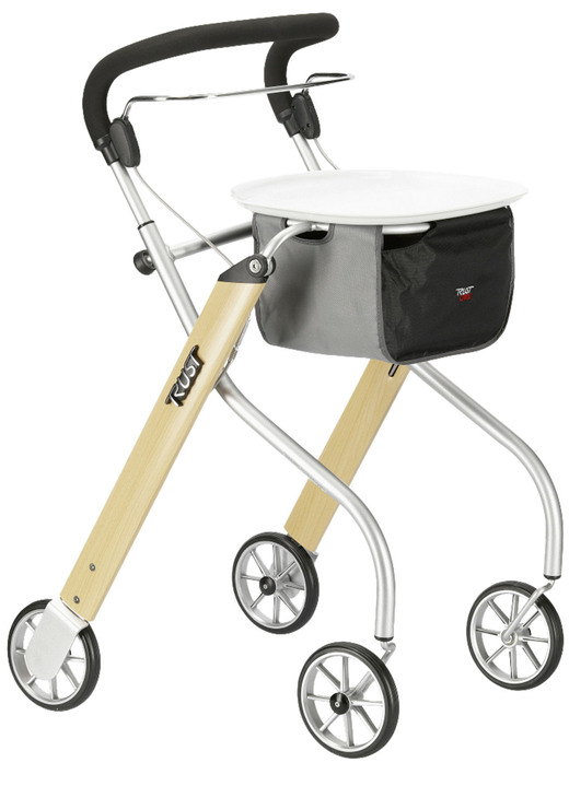 Mobilität - Trust Care Russka Indoor Rollator Let's Go Ansicht 5 Mobilität - Trust Care Russka Indoor Rollator Let's Go, in Farbe ROT-GRAU Ansicht 5